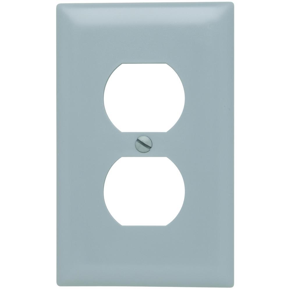 Pass & Seymour® TP8GRY Receptacle Wallplates