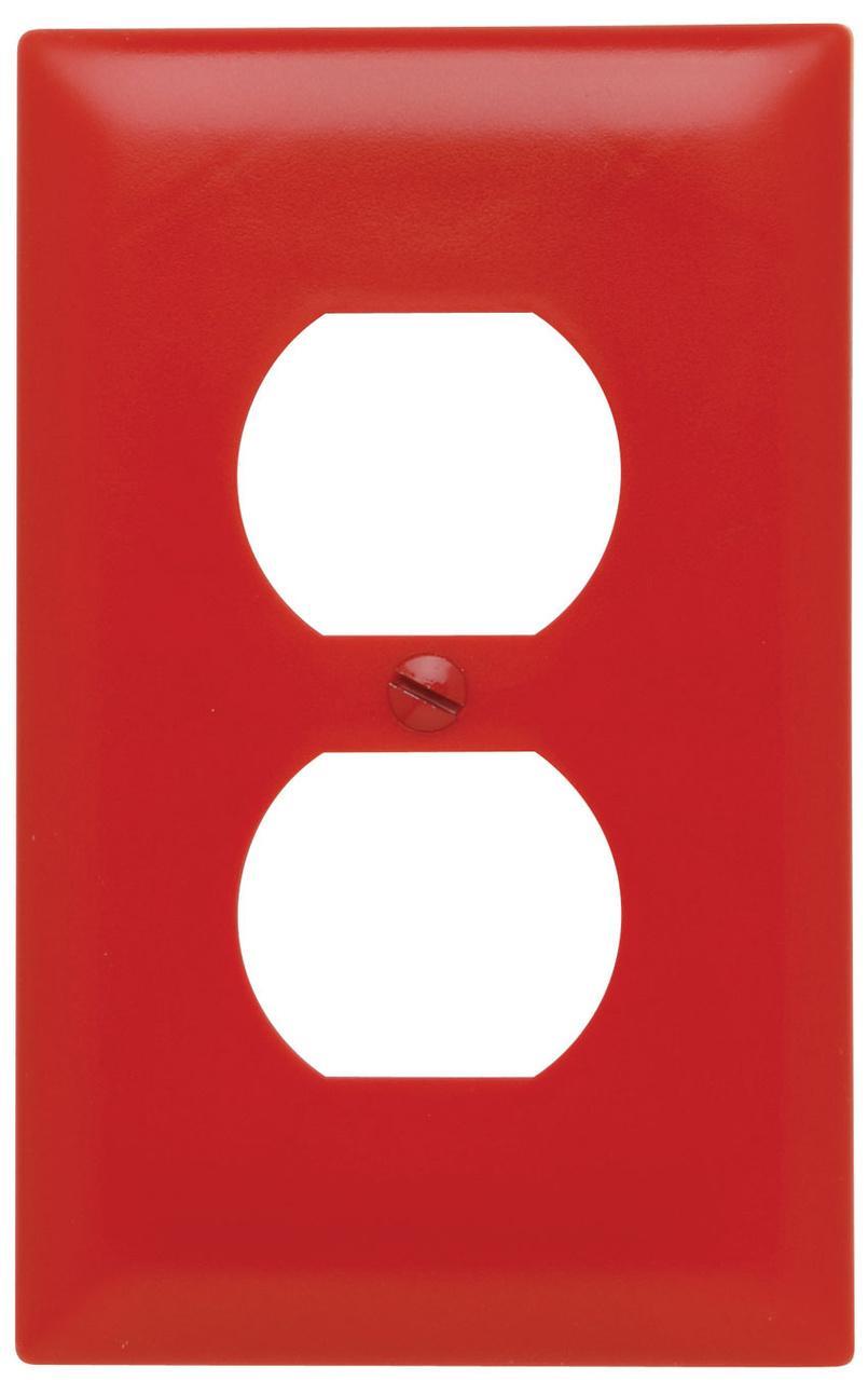 Pass & Seymour® TP8RED Receptacle Wallplates