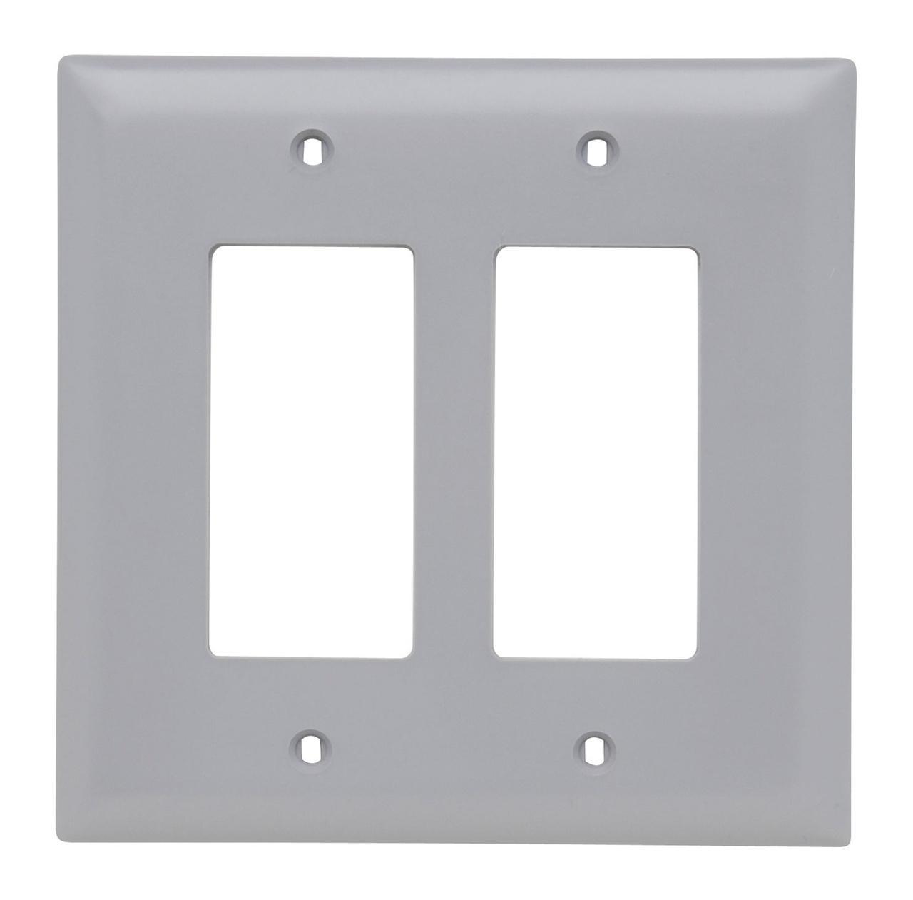 Pass & Seymour® TPJ262GRY Standard Wallplates