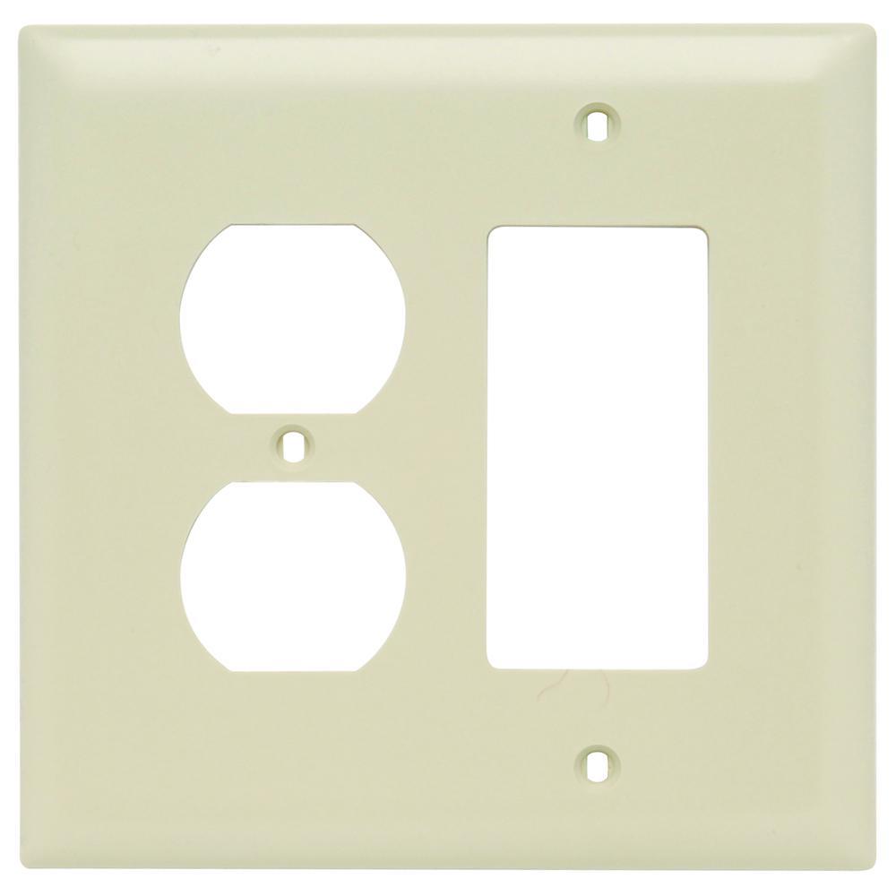 Pass & Seymour® TPJ826I Combination Wallplates
