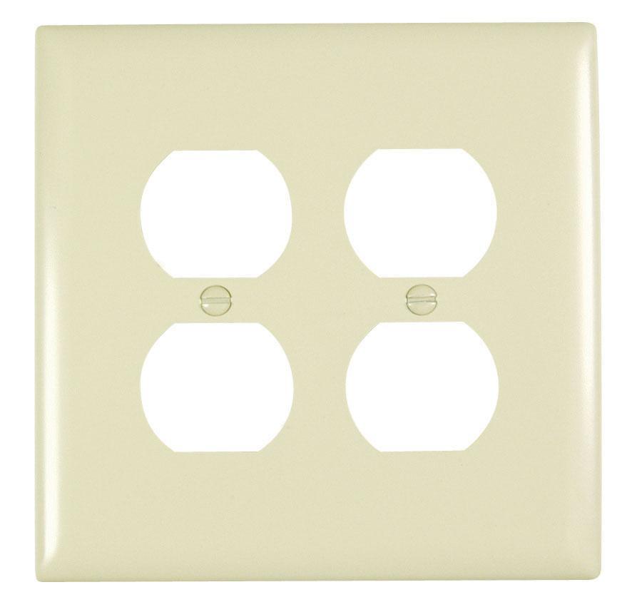 Pass & Seymour® TPJ82GRY Receptacle Wallplates
