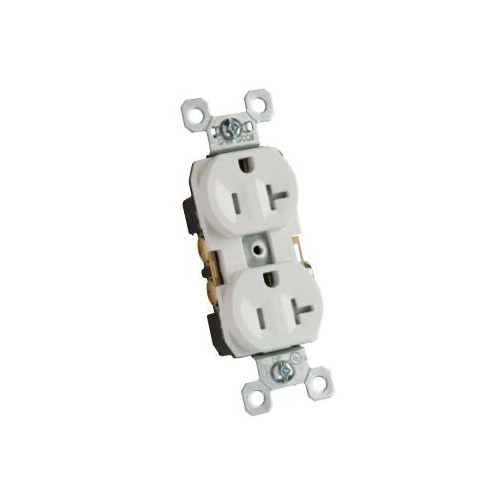 Pass & Seymour® TR15BK Straight Blade Receptacles