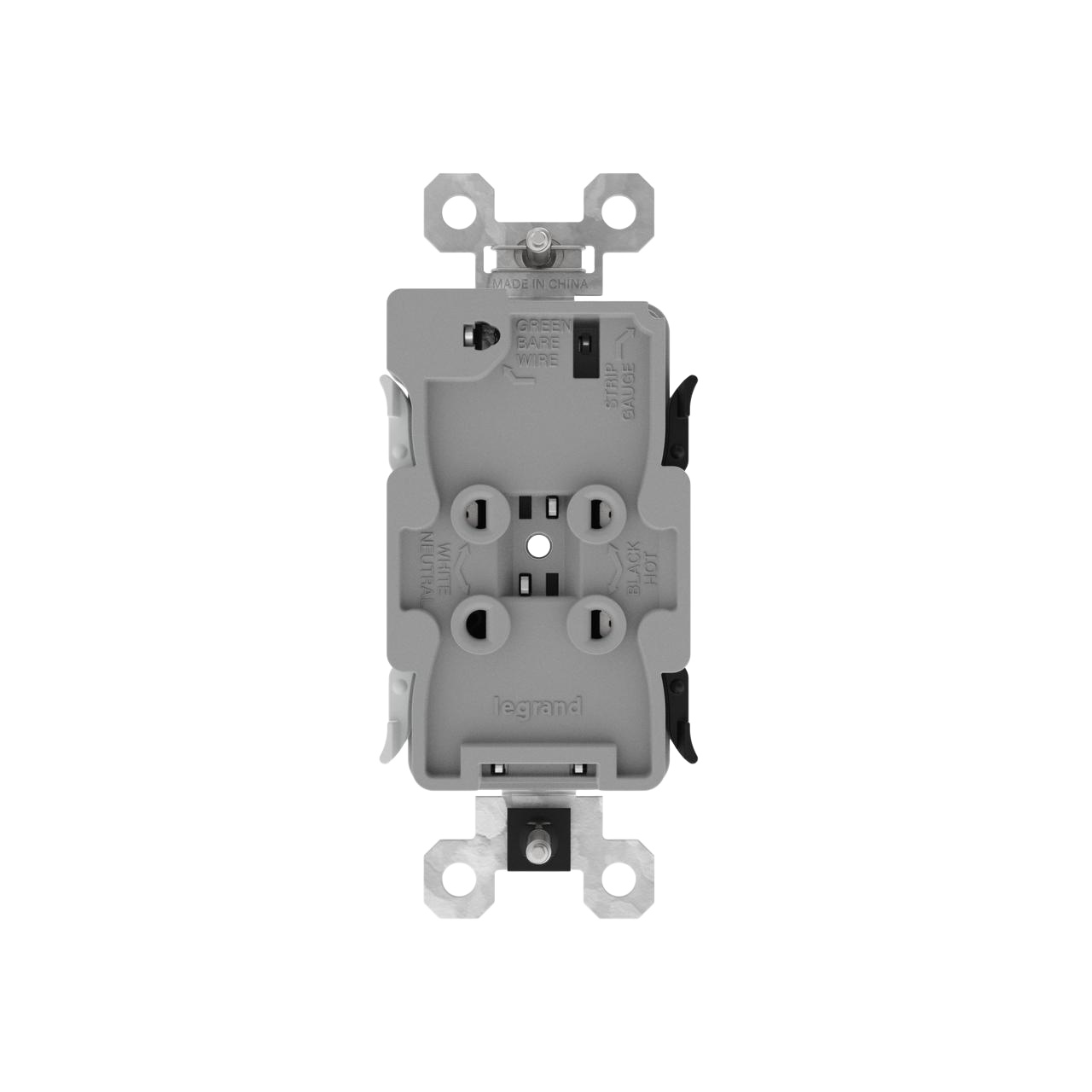 Pass & Seymour® TR15DVSI Straight Blade Receptacles