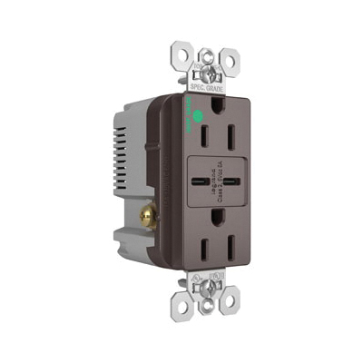 Pass & Seymour® TR15HUSBCC6 Receptacles & USB Ports