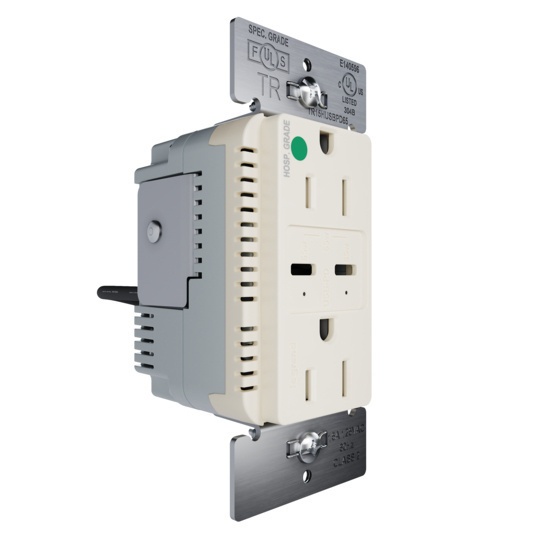 Pass & Seymour® TR15HUSBPD65LA Receptacles & USB Ports