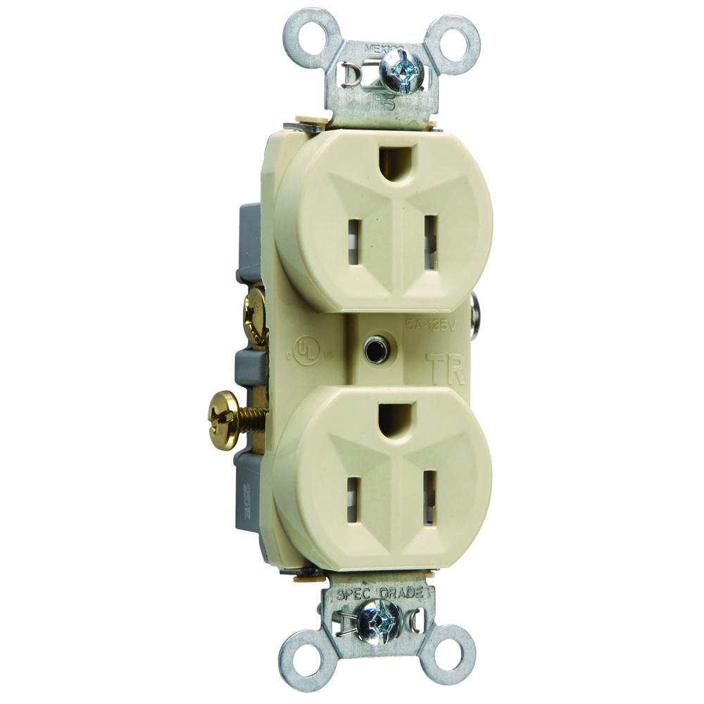 Pass & Seymour® TR15I Straight Blade Receptacles