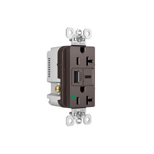 Pass & Seymour® TR20HUSBAC Receptacles & USB Ports