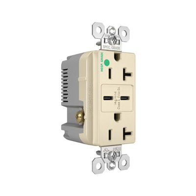 Pass & Seymour® TR20HUSBCC6LA Receptacles & USB Ports