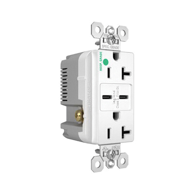 Pass & Seymour® TR20HUSBCC6W Receptacles & USB Ports