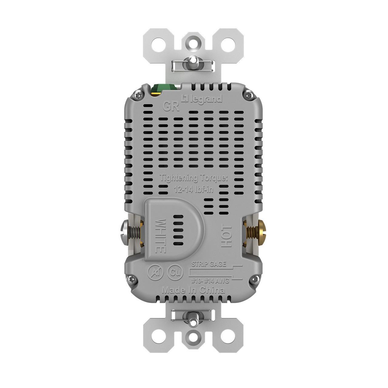 Pass & Seymour® TR20USBPDW Receptacles & USB Ports