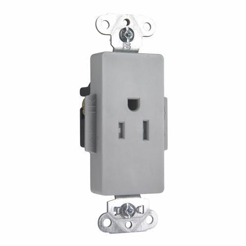 Pass & Seymour® TR26261GRY Straight Blade Receptacles