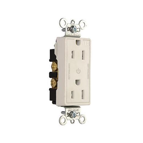 Pass & Seymour® TR26262CDW Straight Blade Receptacles