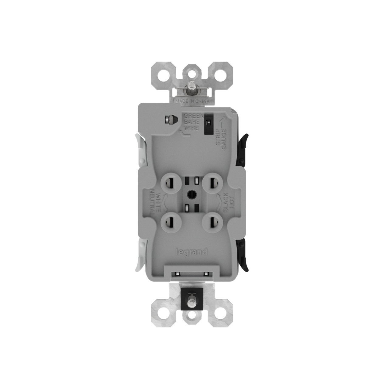 Pass & Seymour® TR26342DVSI Straight Blade Receptacles