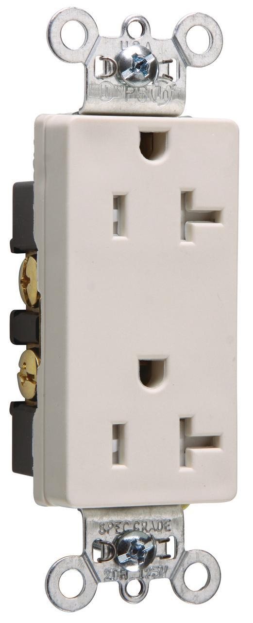 Pass & Seymour® TR26342LA Straight Blade Receptacles