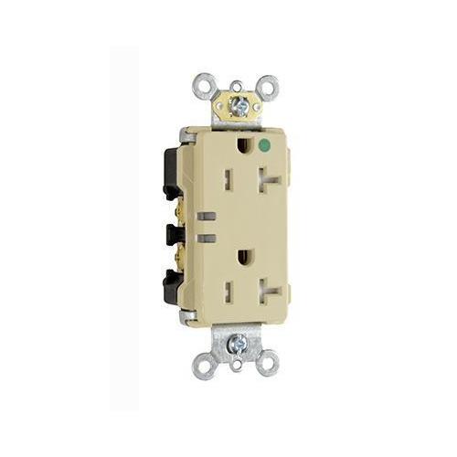 Pass & Seymour® TR26362HGPILA Straight Blade Receptacles