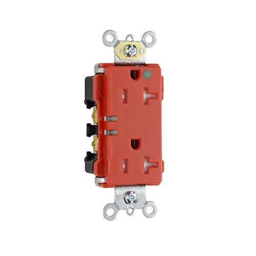 Pass & Seymour® TR26362HGPIRED Straight Blade Receptacles