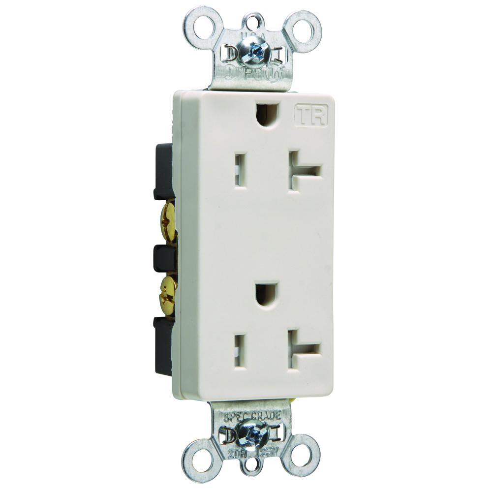 Pass & Seymour® TR26362LA Straight Blade Receptacles