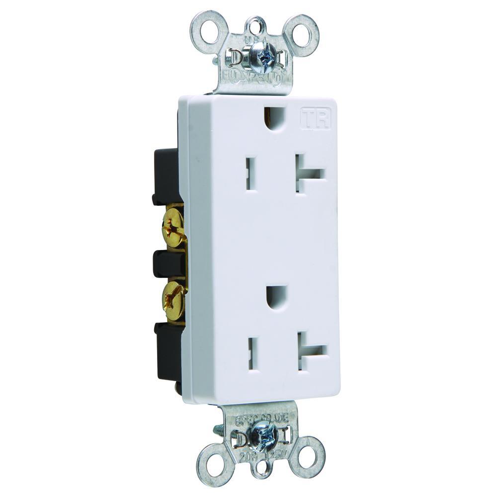 Pass & Seymour® TR26362W Straight Blade Receptacles