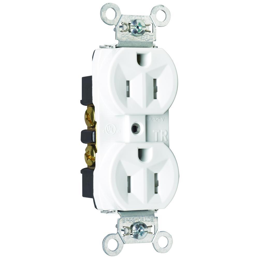 Pass & Seymour® TR5262W Straight Blade Receptacles