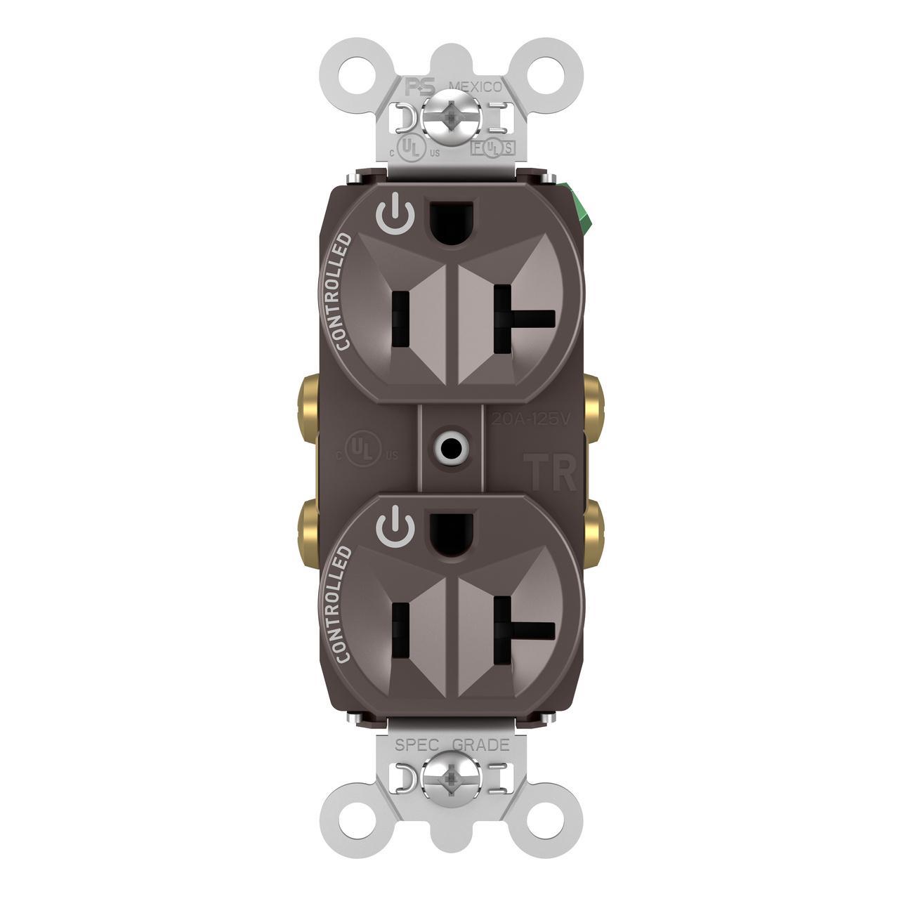 Pass & Seymour® TR5362CD Straight Blade Receptacles