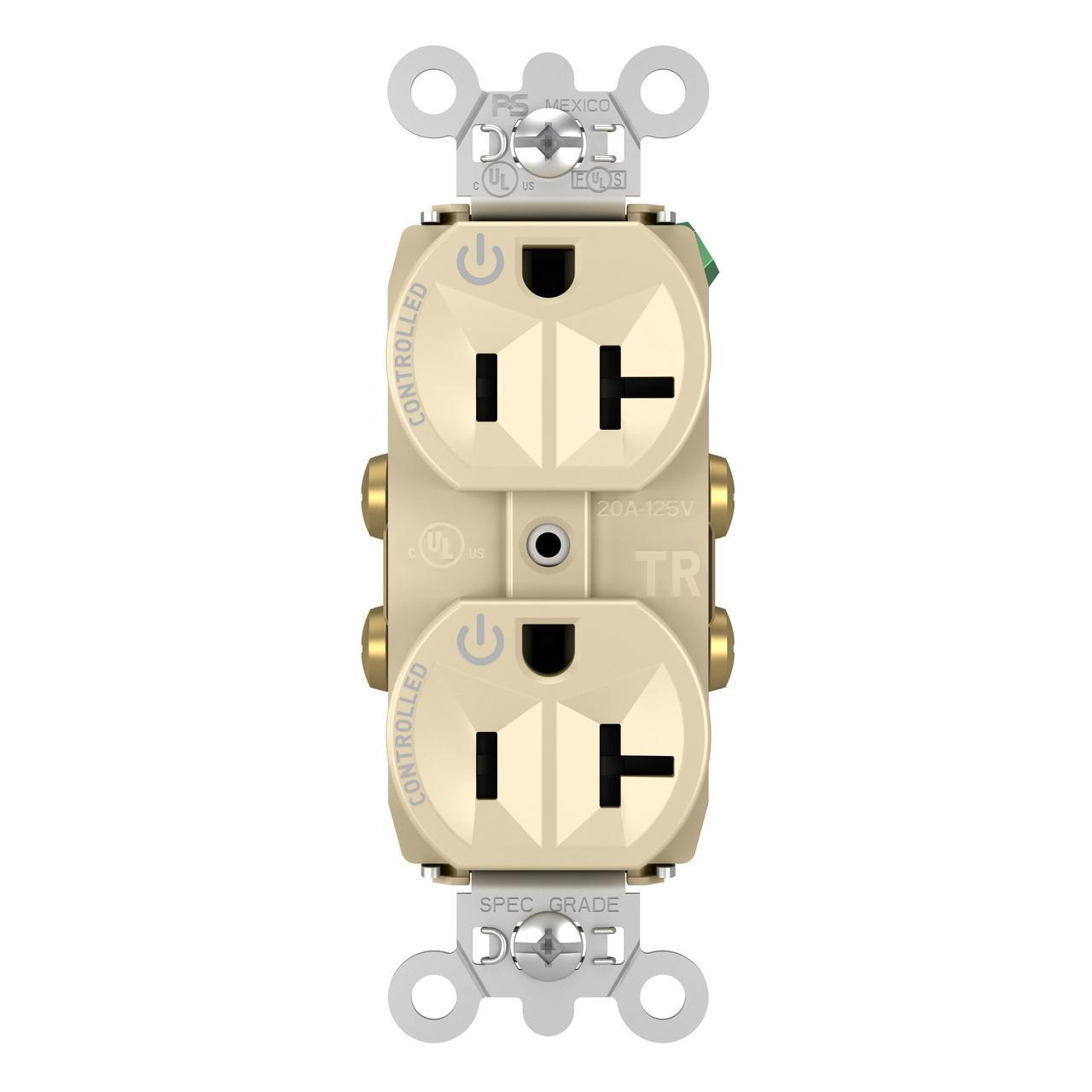 Pass & Seymour® TR5362CDI Straight Blade Receptacles
