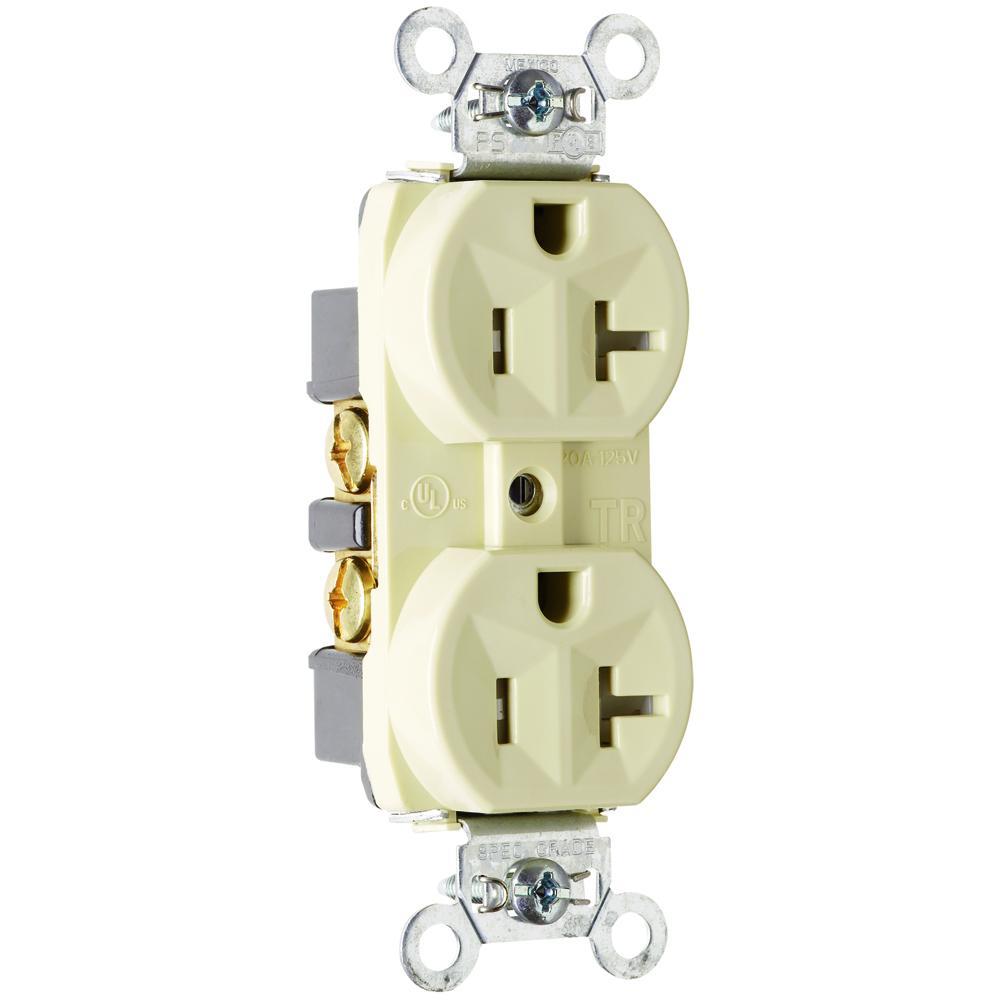 Pass & Seymour® TR5362I Straight Blade Receptacles