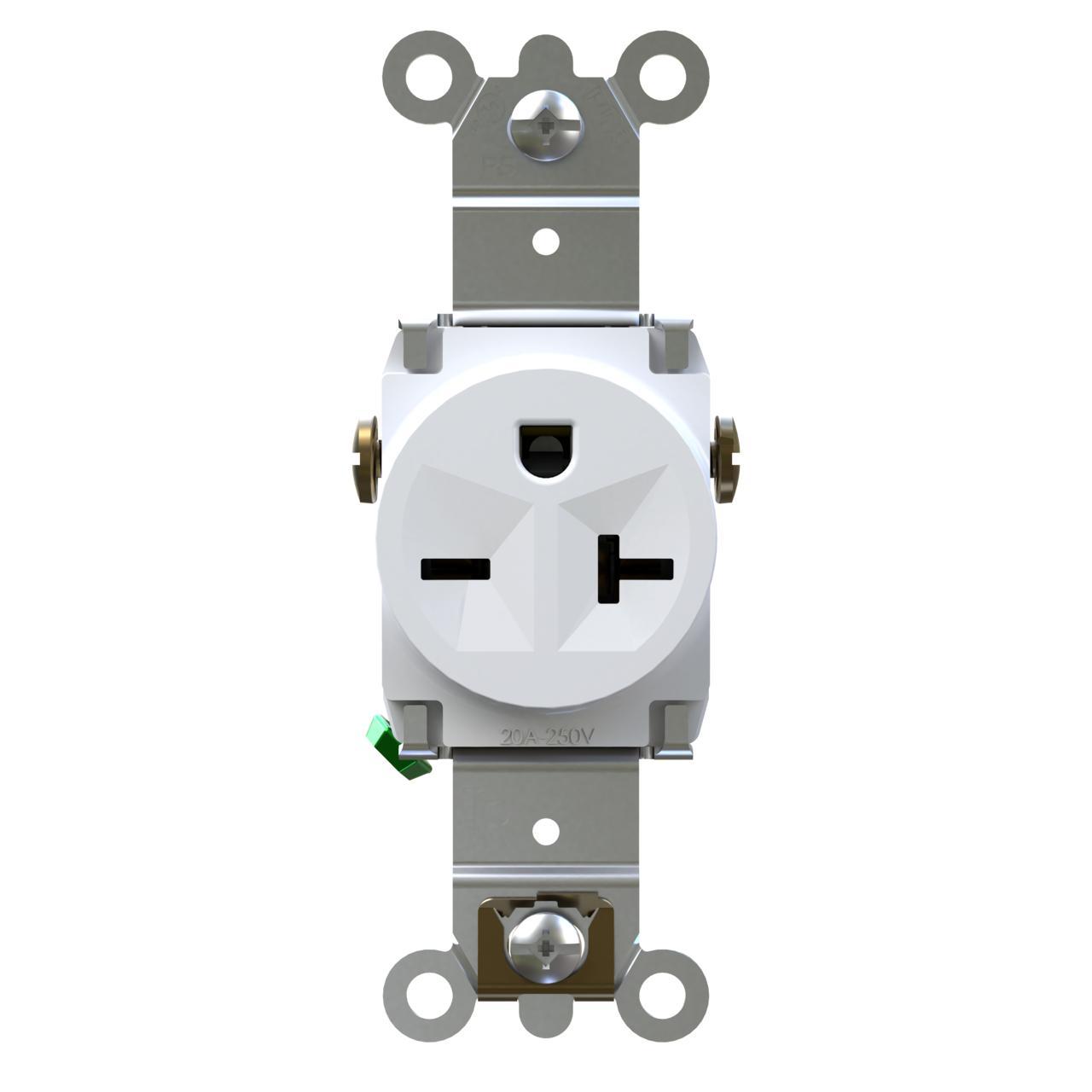 Pass & Seymour® TR5871W Straight Blade Receptacles