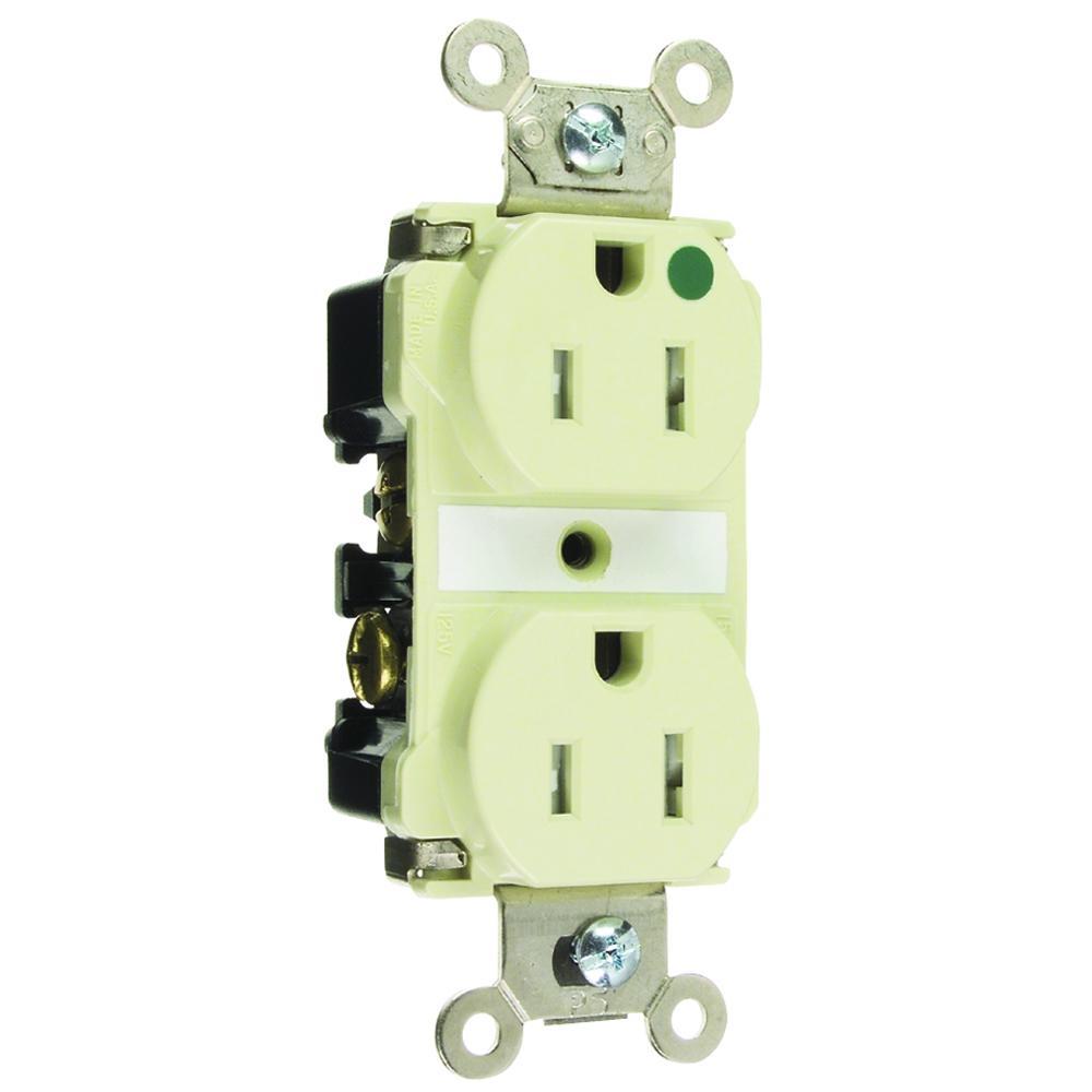 Pass & Seymour® TR62HI Straight Blade Receptacles