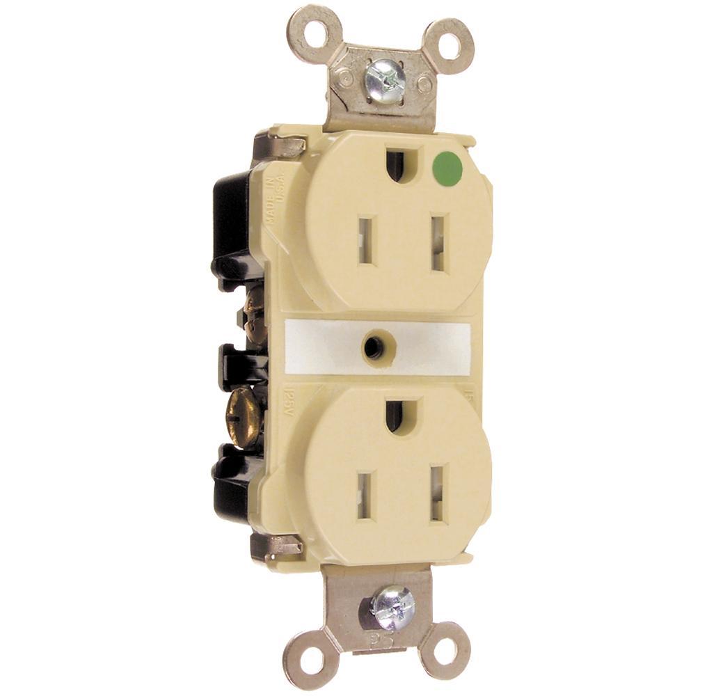 Pass & Seymour® TR63HI Straight Blade Receptacles