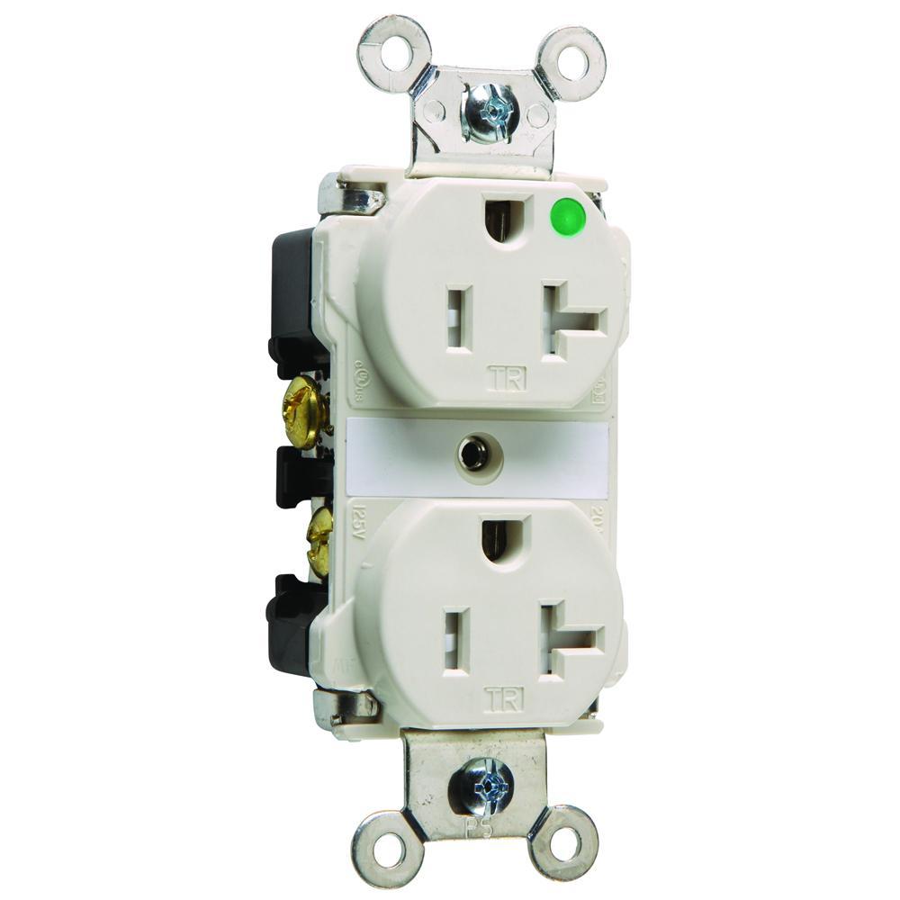 Pass & Seymour® TR63HLA Straight Blade Receptacles