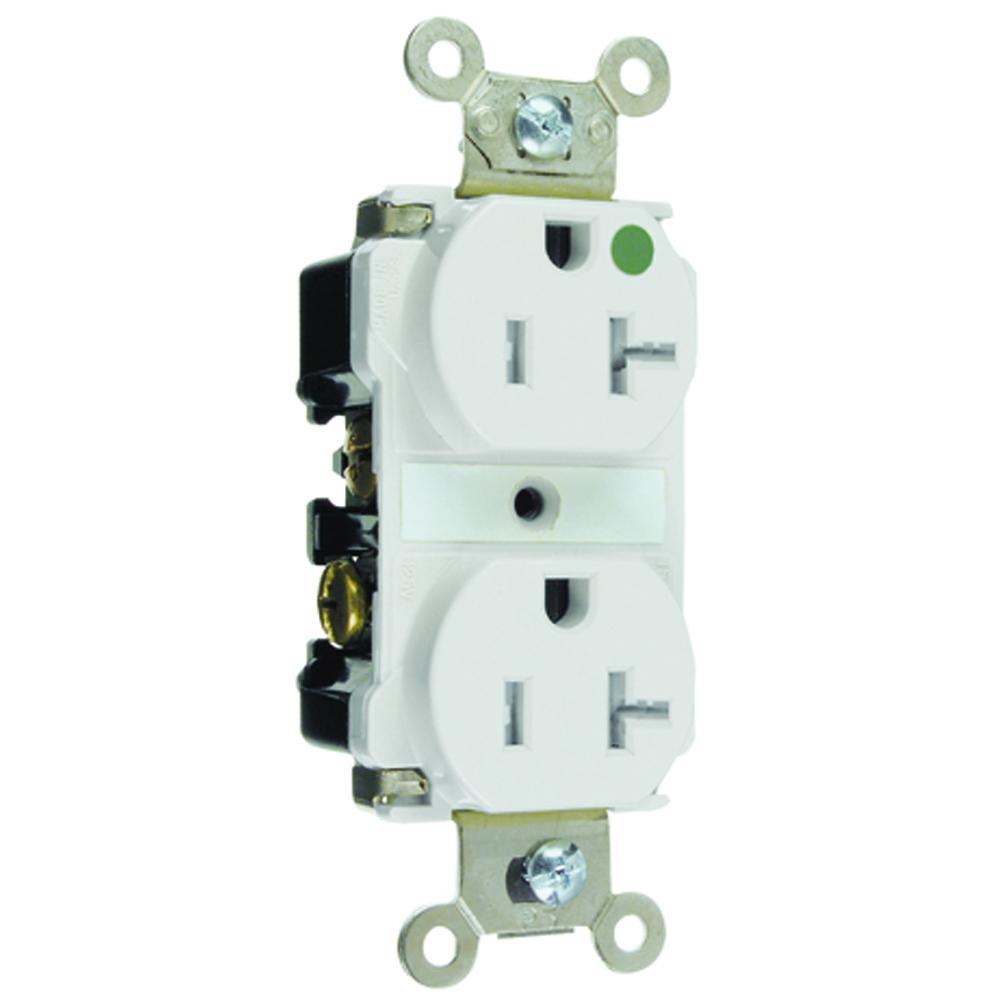 Pass & Seymour® TR63HW Straight Blade Receptacles