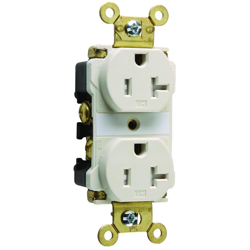 Pass & Seymour® TR63LA Straight Blade Receptacles
