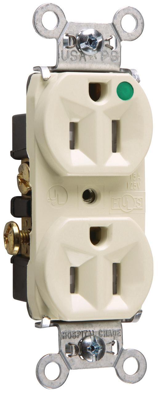 Pass & Seymour® TR8200HW Straight Blade Receptacles
