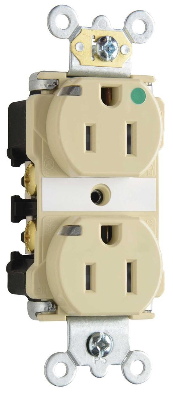 Pass & Seymour® TR8200HPII Straight Blade Receptacles