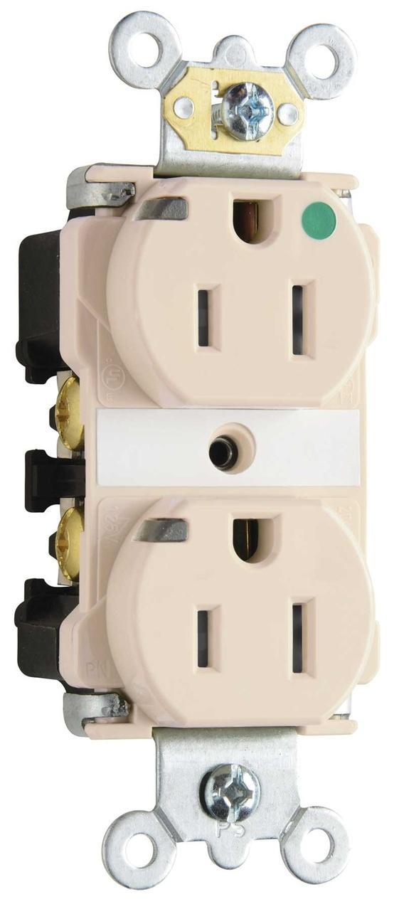 Pass & Seymour® TR8200HPILA Straight Blade Receptacles