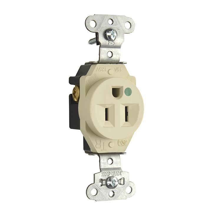 Pass & Seymour® TR8201I Straight Blade Receptacles