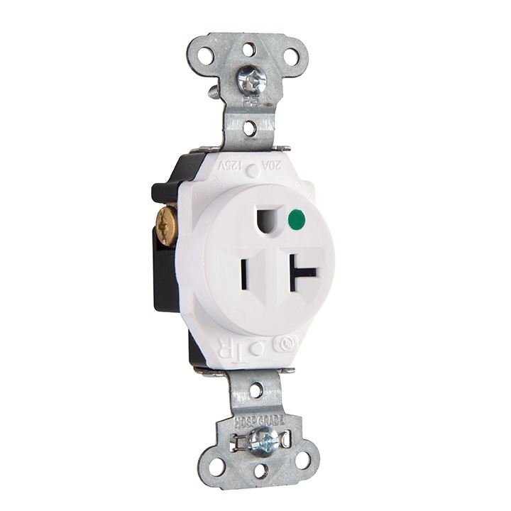 Pass & Seymour® TR8301W Straight Blade Receptacles