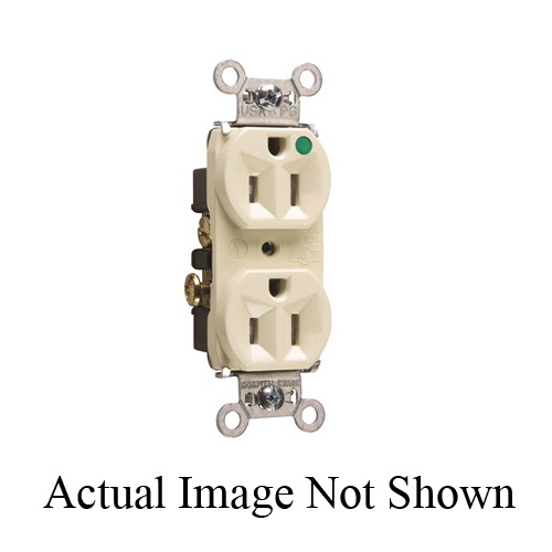 Pass & Seymour® TR8200HBK Straight Blade Receptacles
