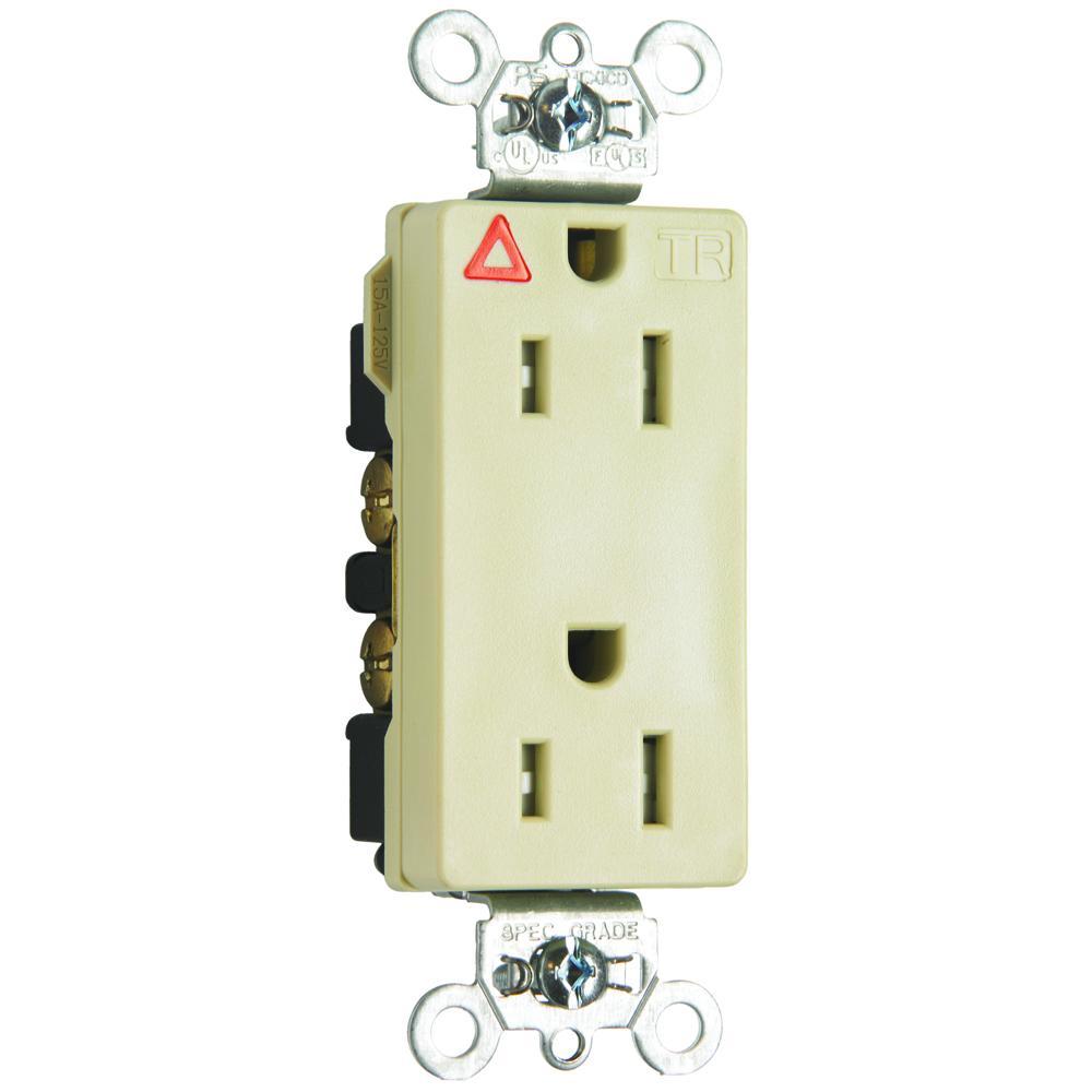 Pass & Seymour® TRIG26262I Straight Blade Receptacles