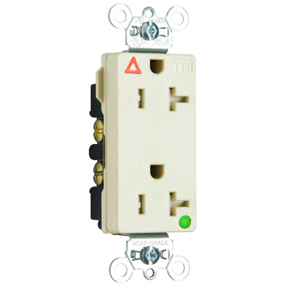 Pass & Seymour® TRIG26362HGLA Straight Blade Receptacles