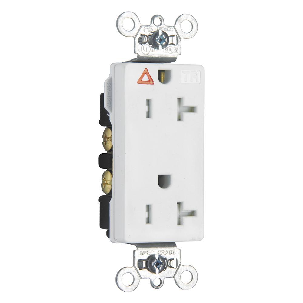 Pass & Seymour® TRIG26362W Straight Blade Receptacles