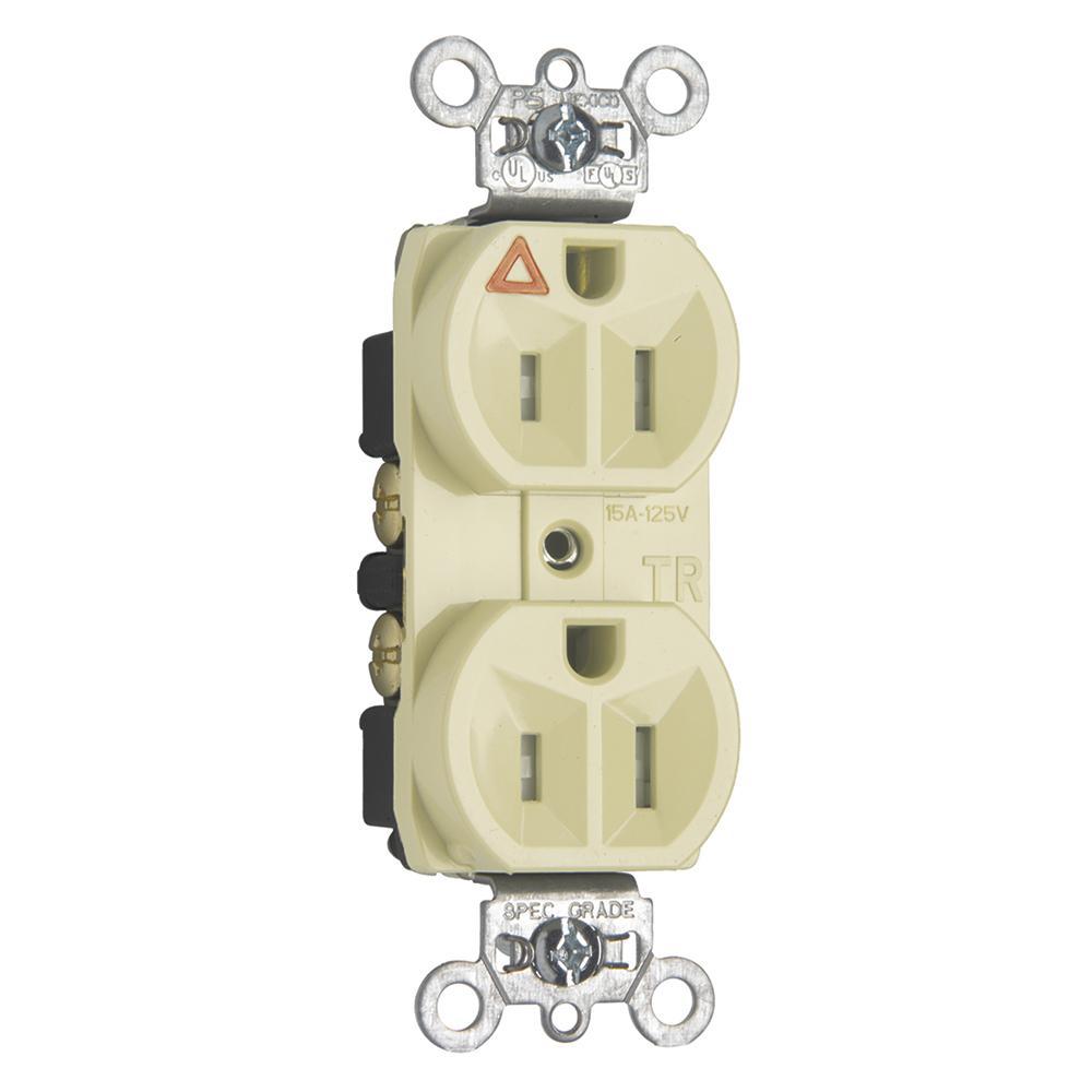 Pass & Seymour® TRIG5262I Straight Blade Receptacles