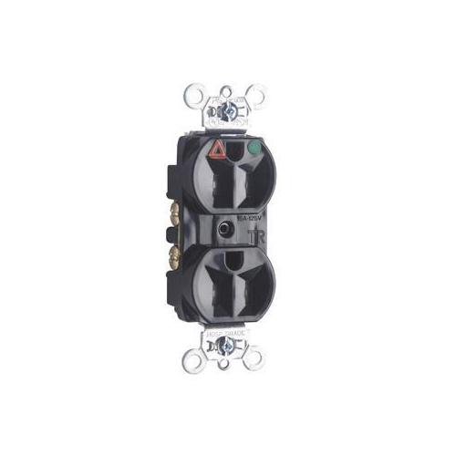 Pass & Seymour® TRIG8200BK Straight Blade Receptacles