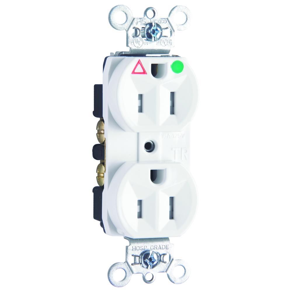 Pass & Seymour® TRIG8200W Straight Blade Receptacles