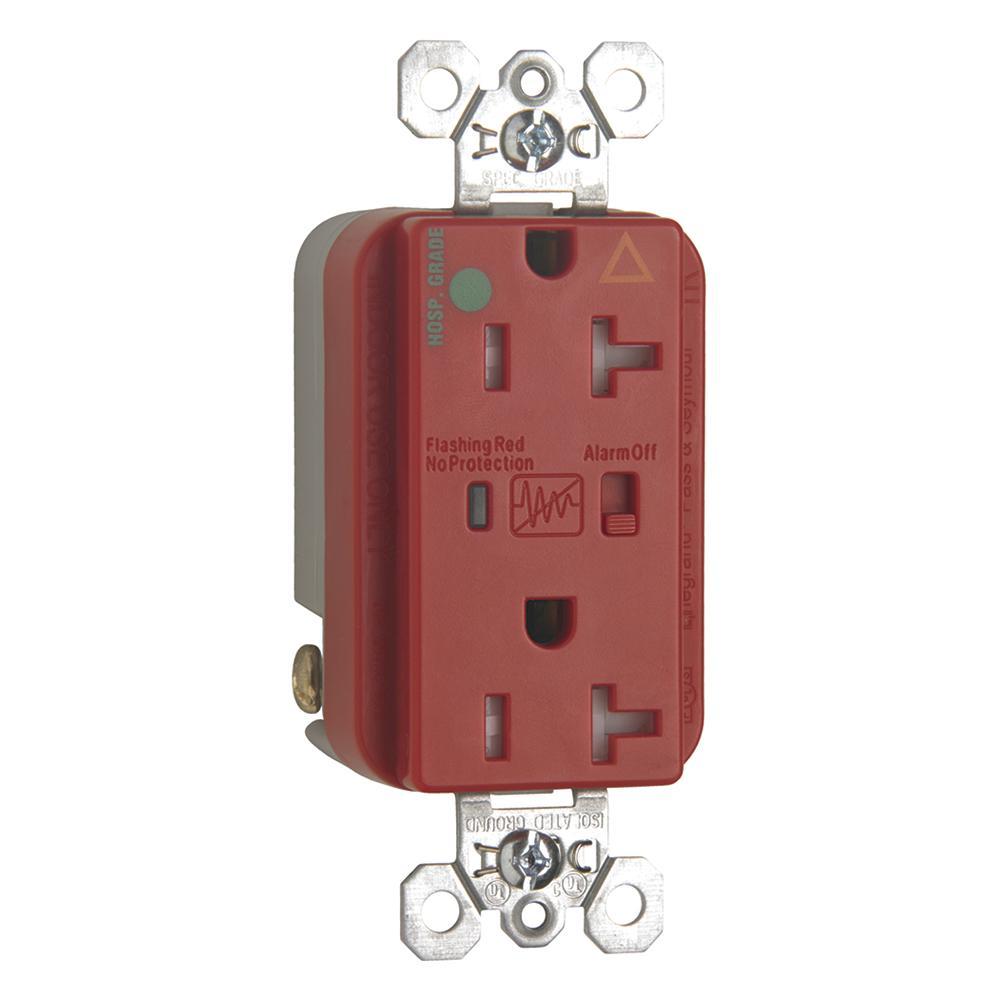 Pass & Seymour® TRIG8300REDSP Straight Blade Surge Suppressions