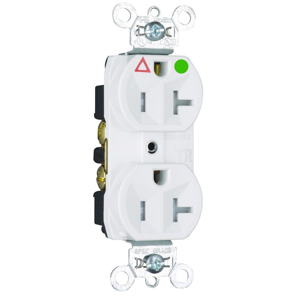 Pass & Seymour® TRIG8300W Straight Blade Receptacles