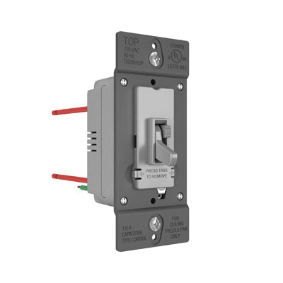 Pass & Seymour® TSDDH163PGRY Fan Control Switches