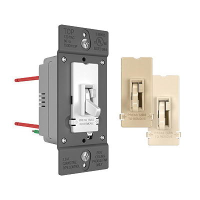 Pass & Seymour® TSDDH163PTC Fan Control Switches