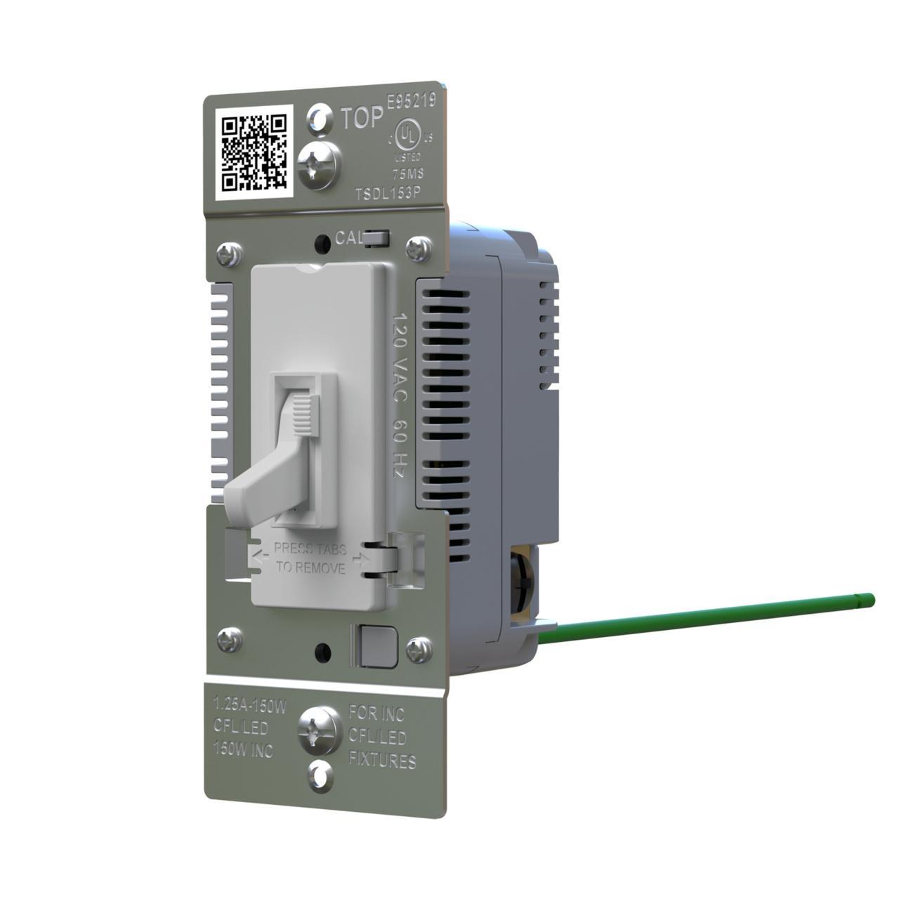 Pass & Seymour® TSDL153PGRY Dimmer Switches