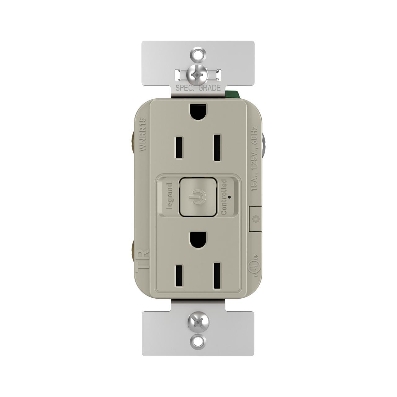 Pass & Seymour® WNRR15NI Receptacles & USB Ports